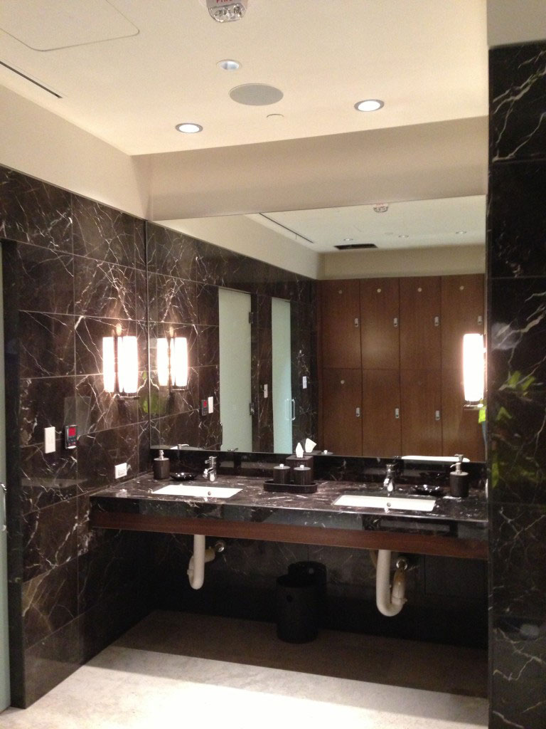Commercial bathroom vanity wall mirror