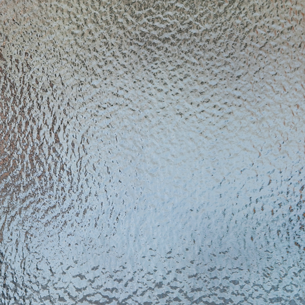 Silvered Textured Glass Sample Image 4