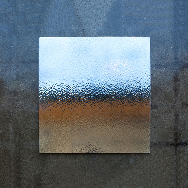 Silvered Textured Glass Sample Image 38