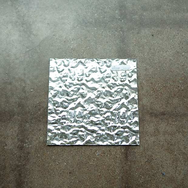 Silvered Textured Glass Sample Image 39