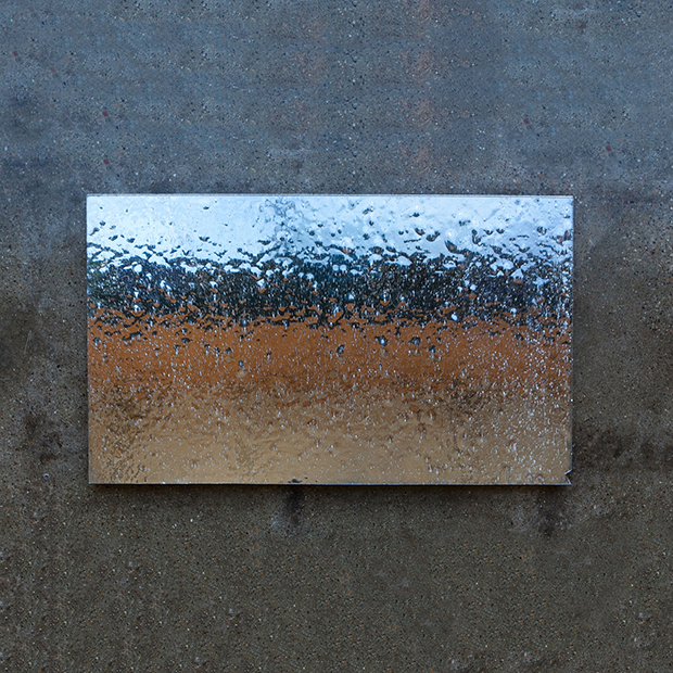 Silvered Textured Glass Sample Image 43